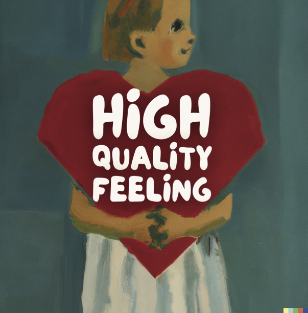 High Quality Feeling book cover